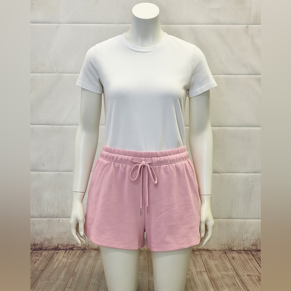 Forever 21 Drawstring Athletic Shorts Blush Color (L)